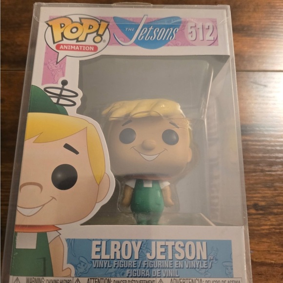 Funko Pop Animation The Jetsons - Elroy Jetson NEW #512 In Protector - Picture 1 of 4